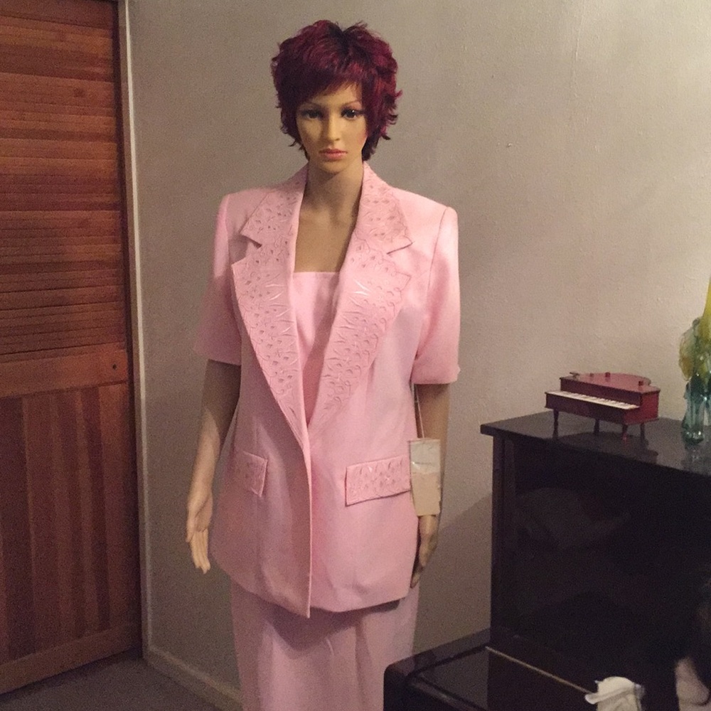 Pink Vintage 2 piece Suit